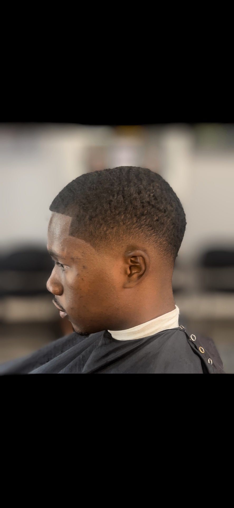 Kids fresh fade with precise line-up